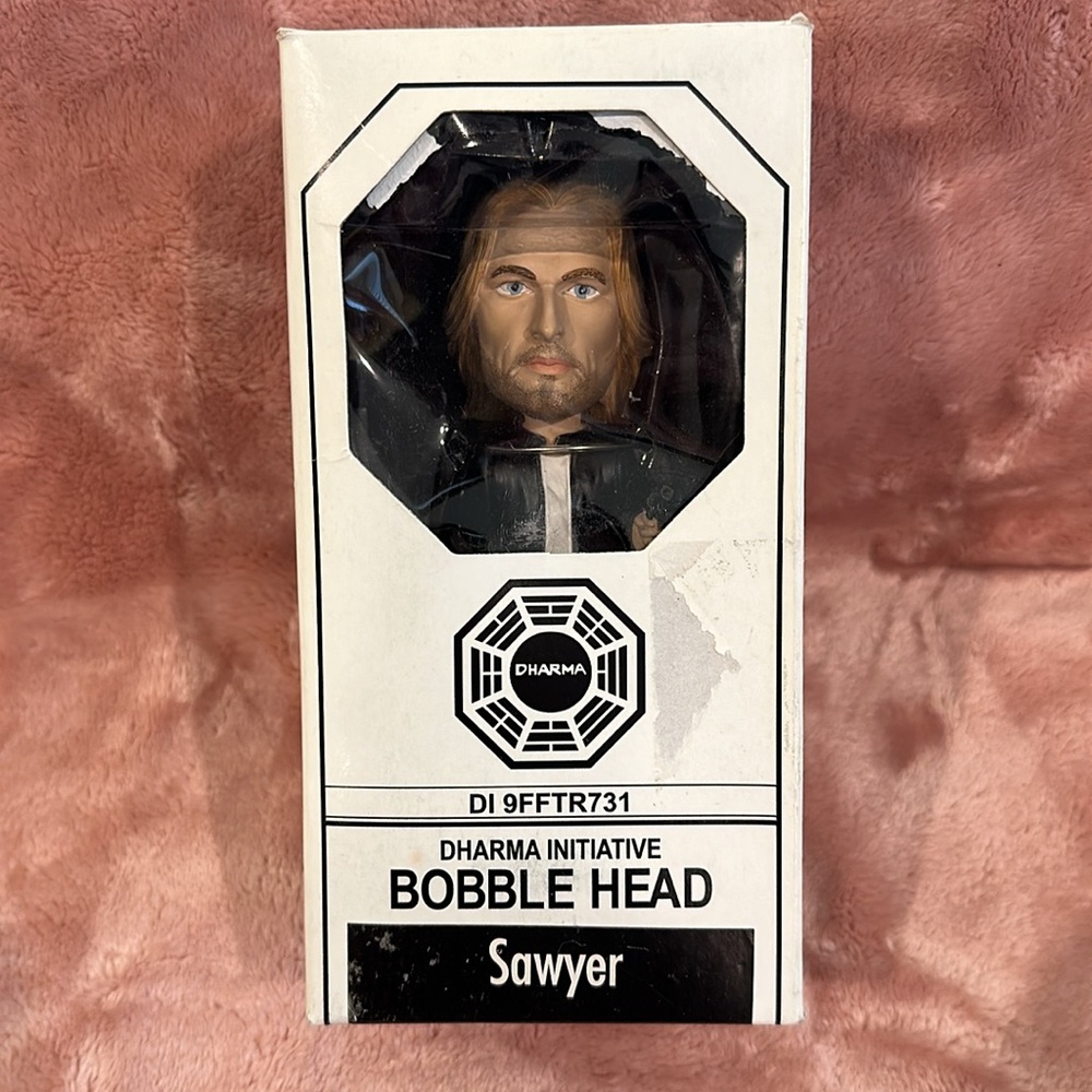 LOST Dharma Initiative Sawyer Bobblehead 2009 … RARE